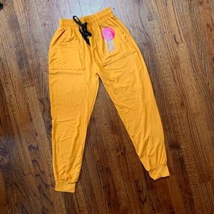 Super Soft Mustard Yellow Joggers